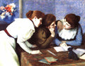 Federico Zandomeneghi The Reading 1890 Fine Art Print