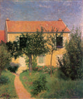 Federico Zandomeneghi The Red Roof 1883 Fine Art Print