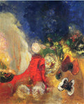 Odilon Redon The Red Sphinx 1912 Fine Art Print