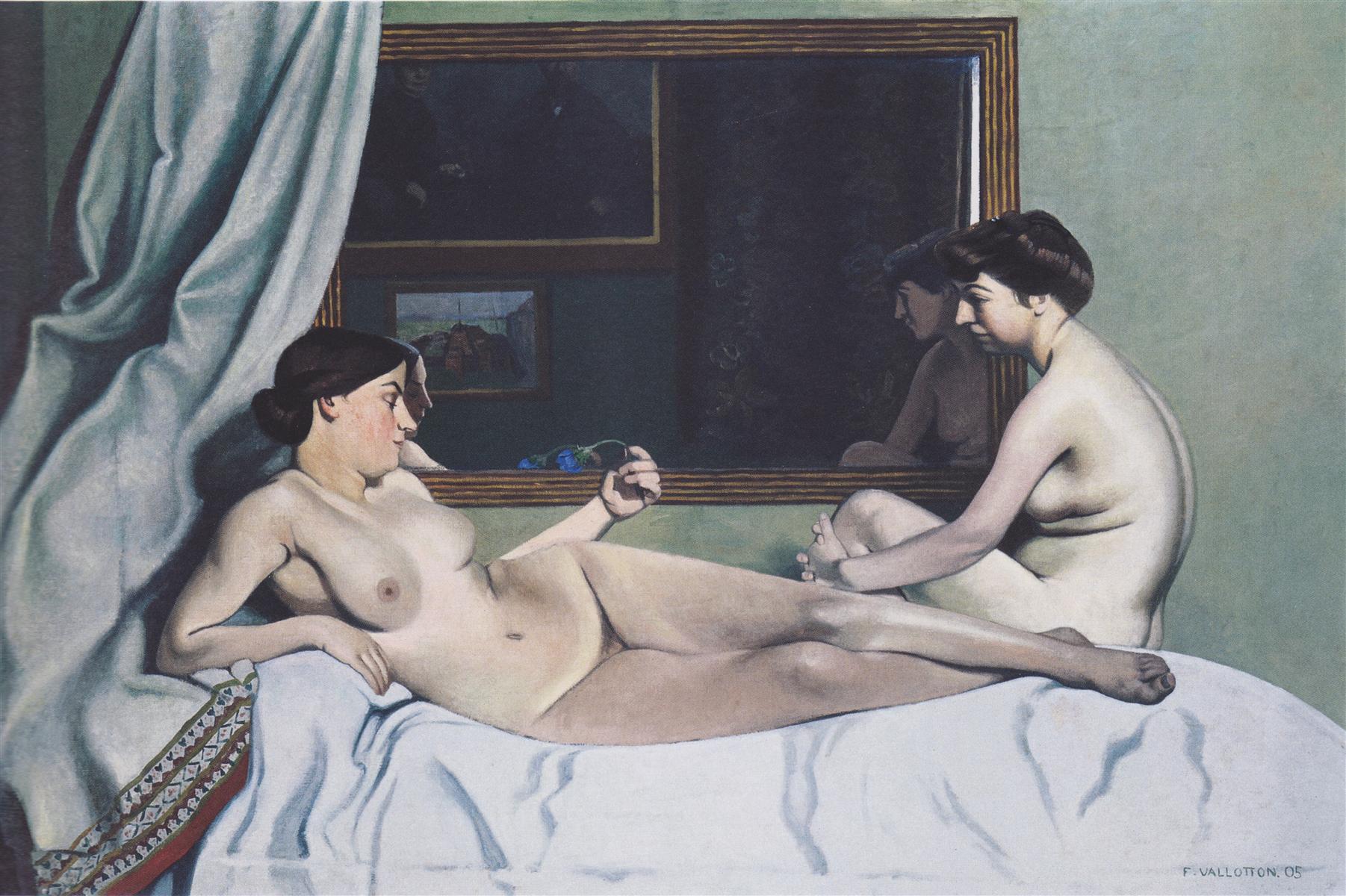 Felix Vallotton The rest of the models 1905 Fine Art Print