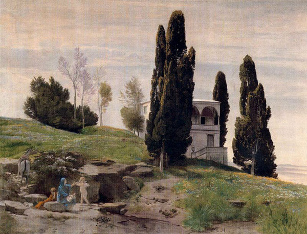 Arnold Böcklin The Rest on the Flight into Egypt 1868 Fine Art Print