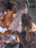 Jacek Malczewski The Resurrection (Immortality) 1900 Fine Art Print