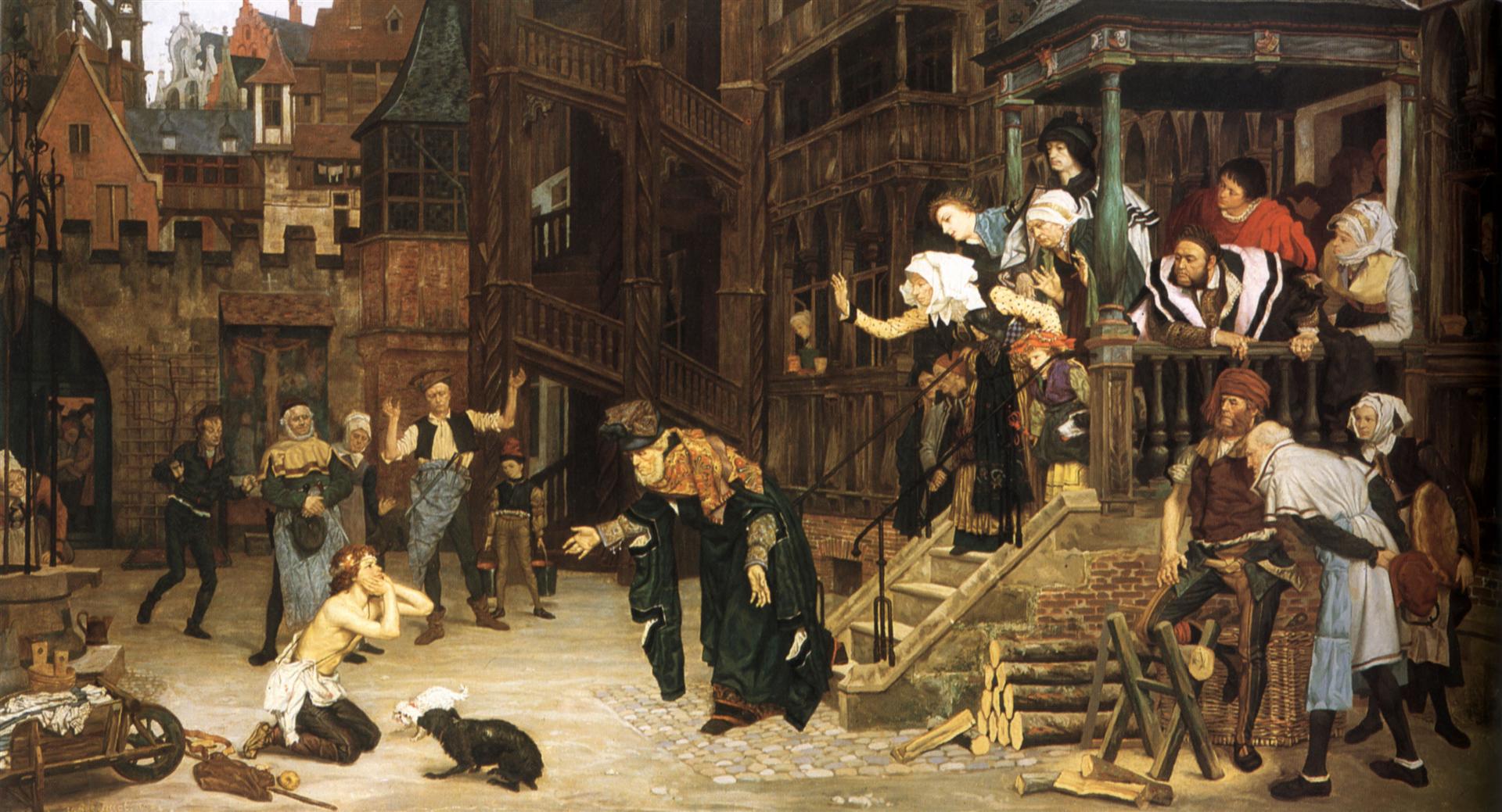 James Tissot The Return of the Prodigal Son 1862 Fine Art Print