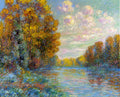 Gustave Loiseau The River in Autumn 1912 Fine Art Print