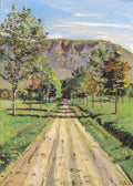 Ferdinand Hodler The road to a particular interest 1890 Fine Art Print
