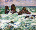 Theo van Rysselberghe The Rocks 1908 Fine Art Print