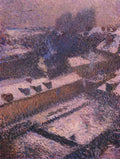 Henri Martin The Roofs of Paris in Snow 1895 Fine Art Print