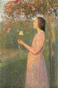 Henri Martin The Rose Robe 1900 Fine Art Print