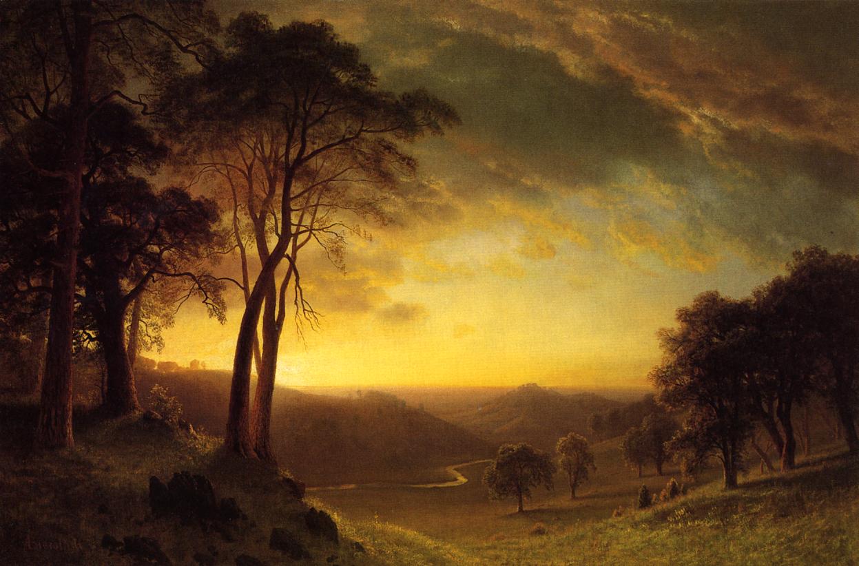 Albert Bierstadt The Sacramento River Valley 1872 Fine Art Print
