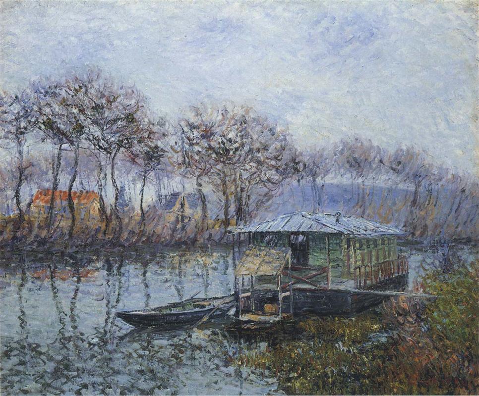 Gustave Loiseau The Seine at Port Marly 1902 Fine Art Print