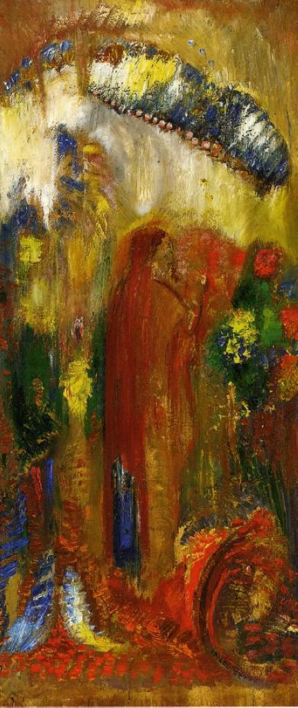 Odilon Redon The Sermon 1882 Fine Art Print