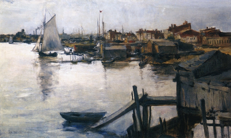 John Henry Twachtman The Shore 1897 Fine Art Print