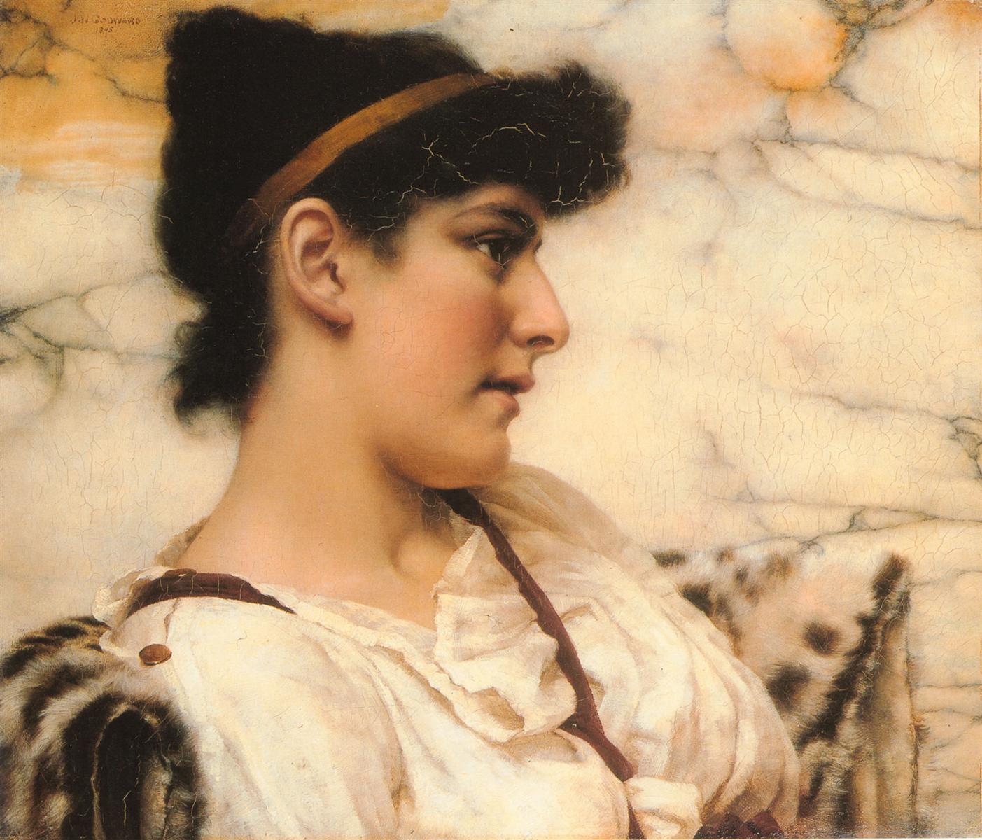 John William Godward The Siesta 1895 Fine Art Print