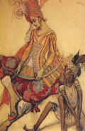 Leon Bakst The Sleeping Beauty Eastern Prince and His Page 1916 Fine Art Print