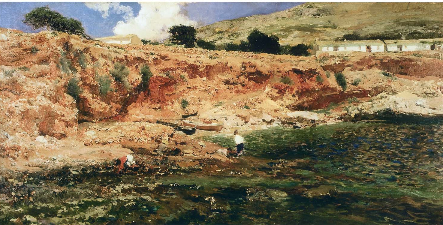 Joaquín Sorolla The Small cove, Javea 1898 Fine Art Print