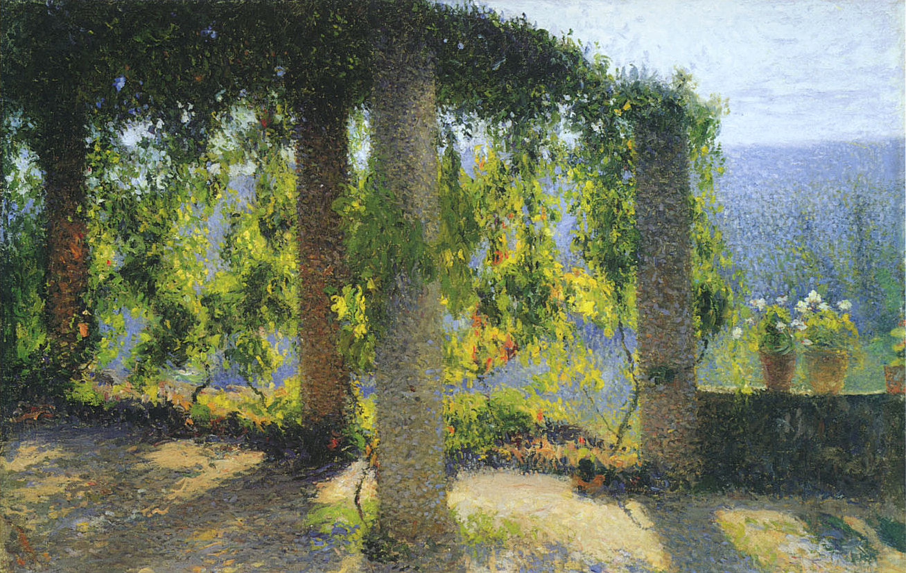 Henri Martin The Small Pergola 1915 Fine Art Print