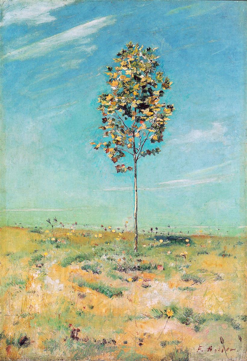 Ferdinand Hodler The Small Plantane 1890 Fine Art Print