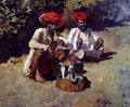 Edwin Lord Weeks The Snake Charmers, Bombay 1874 Fine Art Print