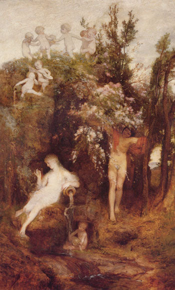 Arnold Böcklin The Spring of Love 1868 Fine Art Print