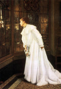 James Tissot The Stairs 1869 Fine Art Print