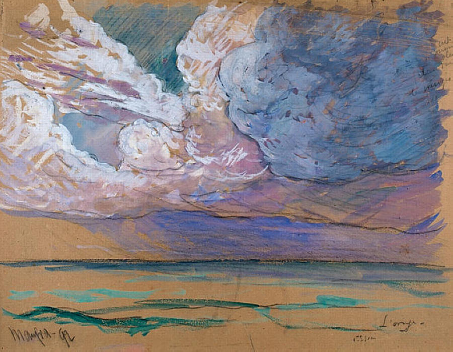 Maxime Maufra The Storm 1892 Fine Art Print