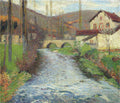 Henri Martin The Stream in Labastide du Vert 1930 Fine Art Print
