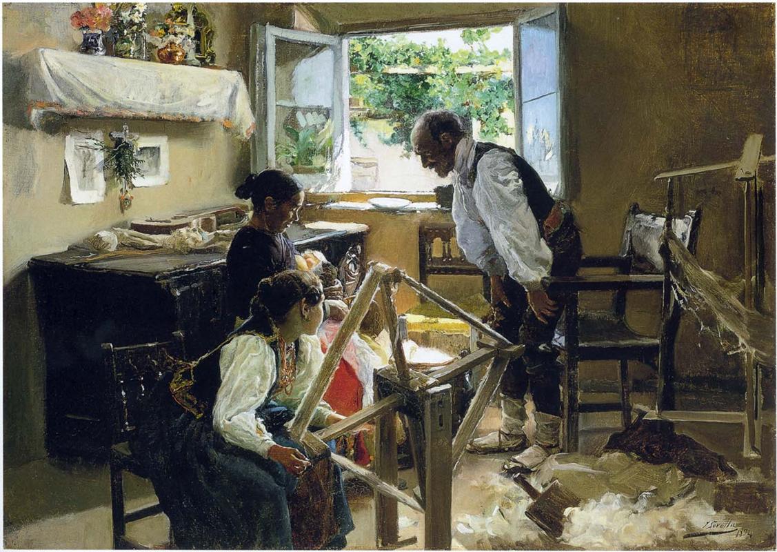 Joaquín Sorolla The Suckling Child 1894 Fine Art Print