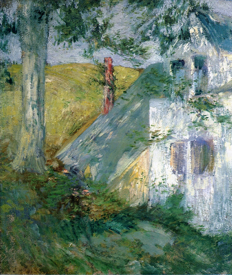 John Henry Twachtman The Summer House 1895 Fine Art Print