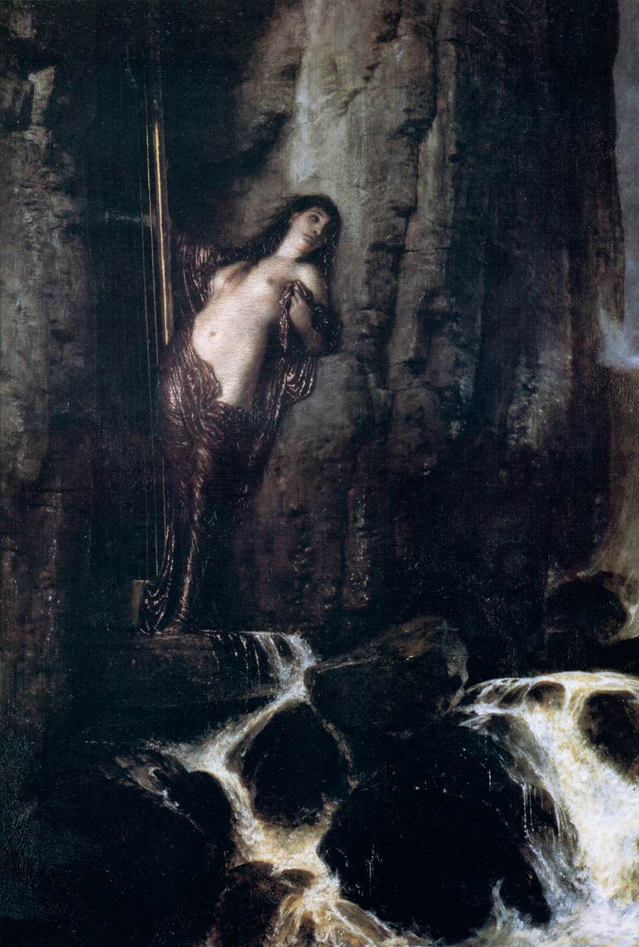 Arnold Böcklin The Surf 1883 Fine Art Print