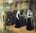 Mikhail Nesterov The Taking of the Veil 1898 Fine Art Print