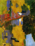 Paul Serusier The Talisman: The Aven River at the Bois d'Amour 1888 Fine Art Print