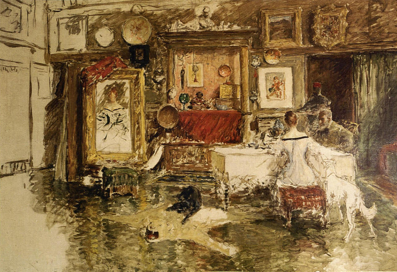William Merritt Chase The Tenth Street Studio 1880-1915  Fine Art Print