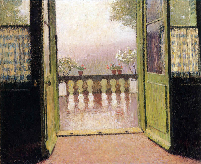 Henri Martin The Terrace 1915 Fine Art Print