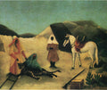 Henri Rousseau The Tiger Hunt 1895-1896 Fine Art Print