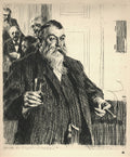 Anders Zorn The Toast 1893 Fine Art Print