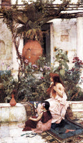John William Waterhouse The Toilet 1889 Fine Art Print
