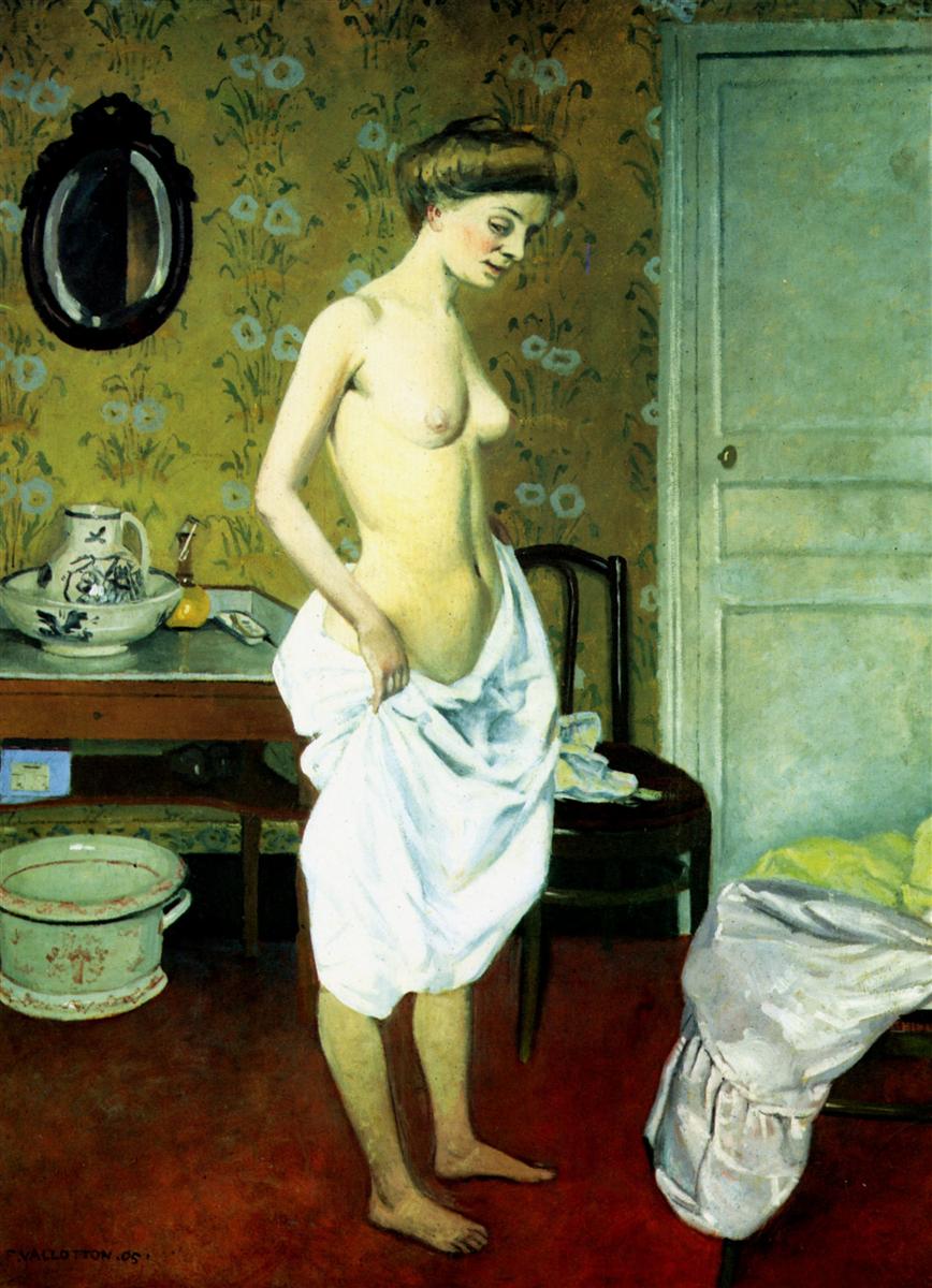 Felix Vallotton The Toilet 1905 Fine Art Print