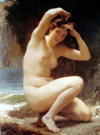 William-Adolphe Bouguereau The Toilet of Venus 1873 Fine Art Print