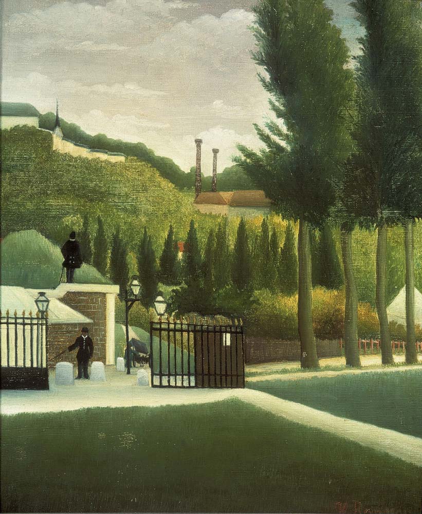 Henri Rousseau The Toll House 1890 Fine Art Print