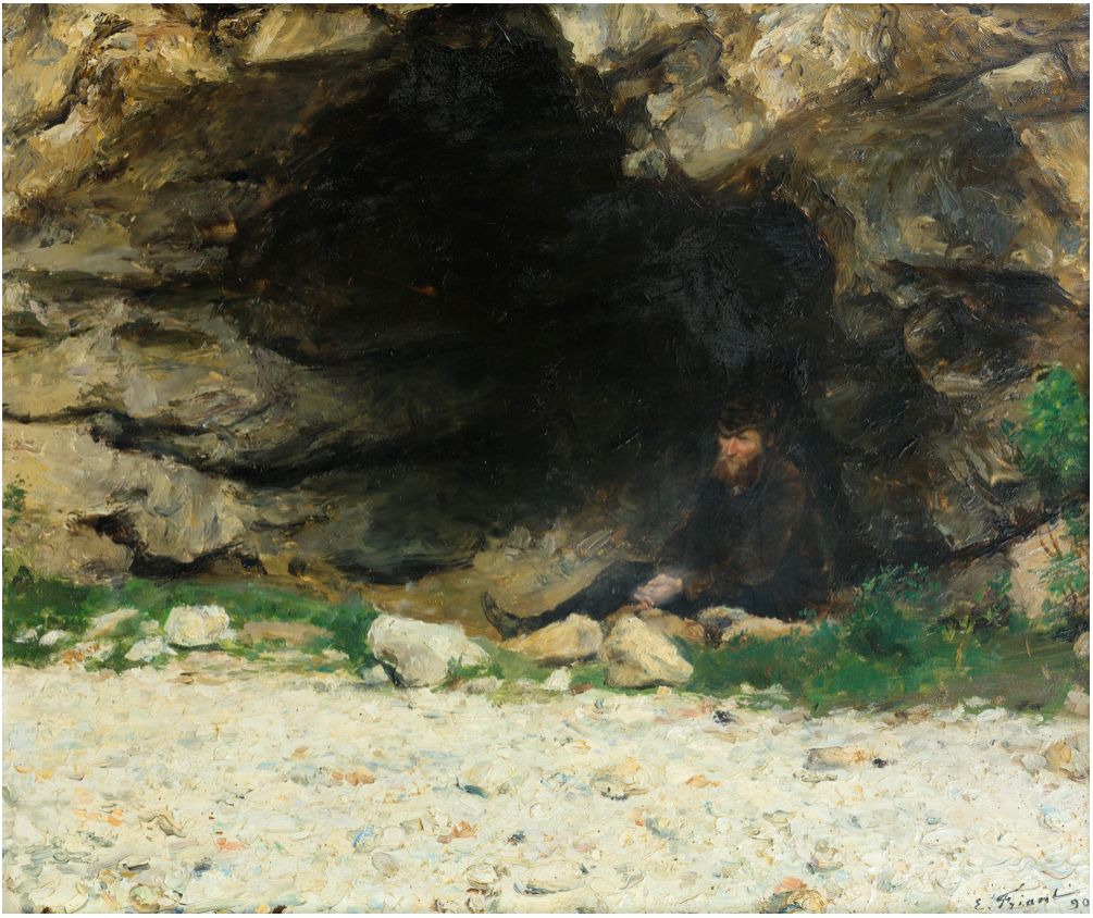 Émile Friant The Tramp 1890 Fine Art Print