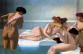 Felix Vallotton The Turkish bath 1907 Fine Art Print