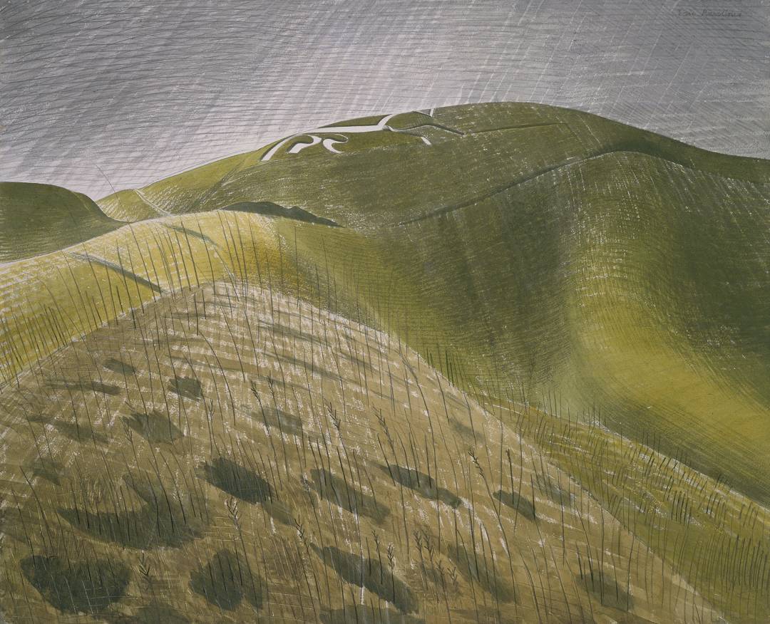 Eric Ravilious The Vale of the White Horse 1939 Fine Art Print