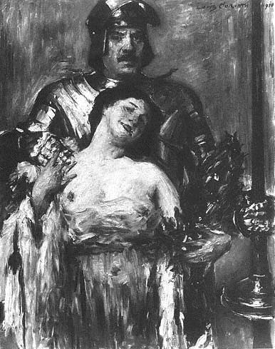 Lovis Corinth The Victor 1910 Fine Art Print