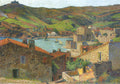 Henri Martin The Village at Port Collioure 1930 Fine Art Print