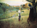 Mikhail Nesterov The Vision of the Young Bartholomew 1890 Fine Art Print