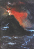 Arnold Böcklin The Volcano 1885 Fine Art Print