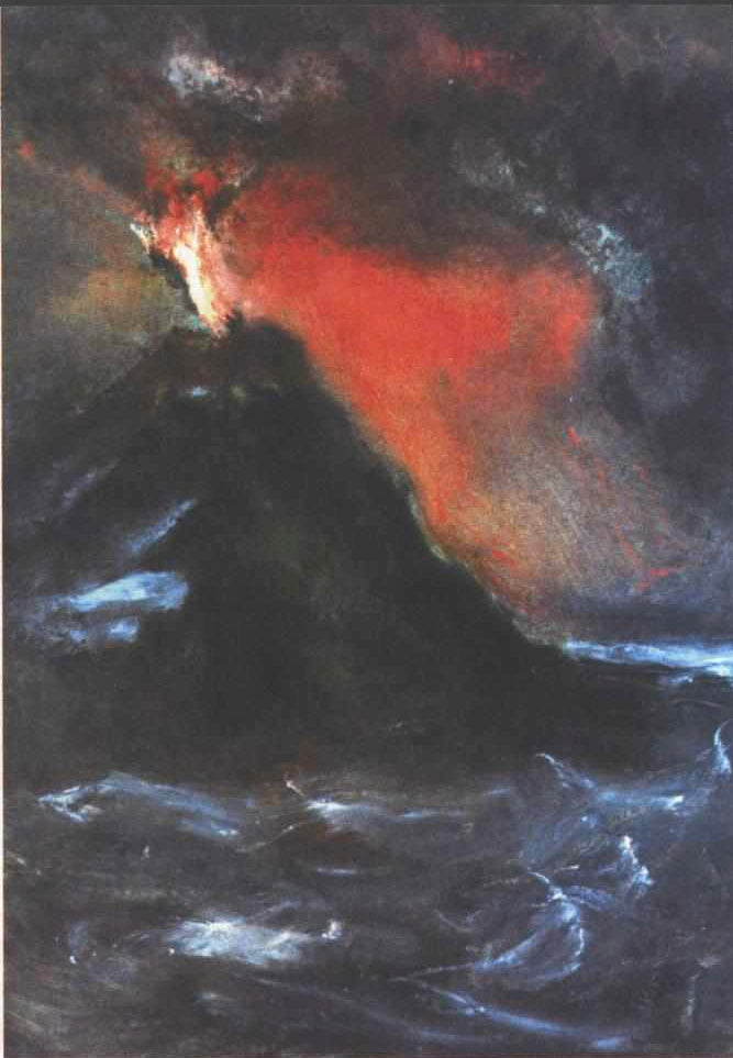 Arnold Böcklin The Volcano 1885 Fine Art Print