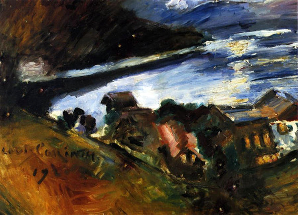 Lovis Corinth The Walchensee in the Moonlight 1920 Fine Art Print