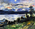 Lovis Corinth The Walchensee on Saint John's Eve 1920 Fine Art Print