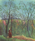 Henri Rousseau The Walk in the Forest 1886-1890 Fine Art Print